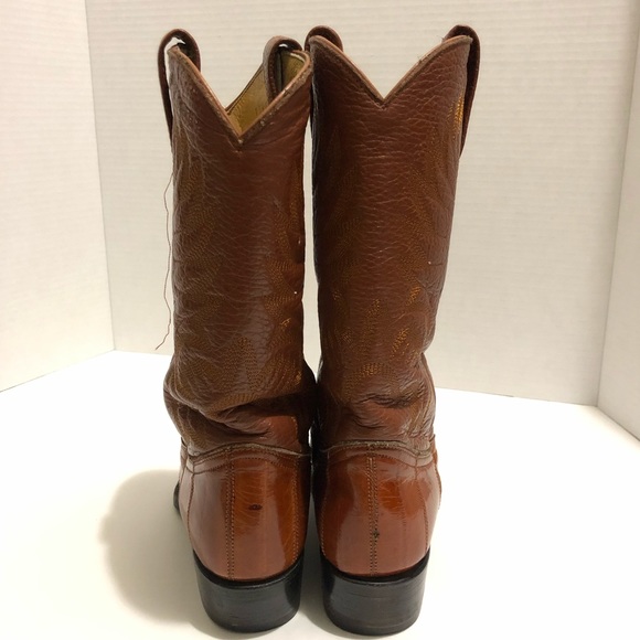 Brown cowboy boots - Picture 2 of 8